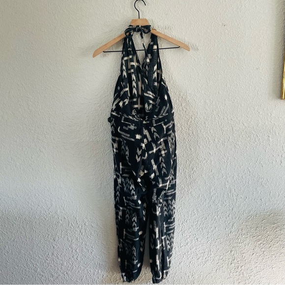 Madewell Black and White Patterned Jumpsuit - Picture 14 of 14